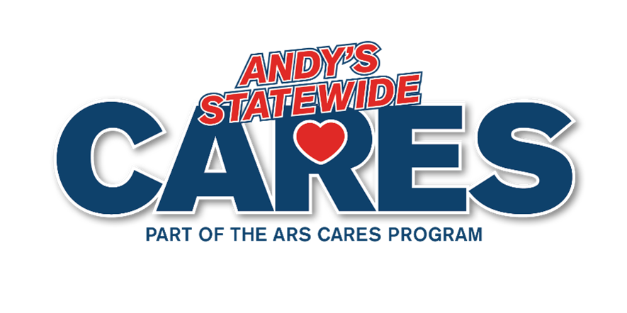 Andy's Statewide Cares 2025 logo